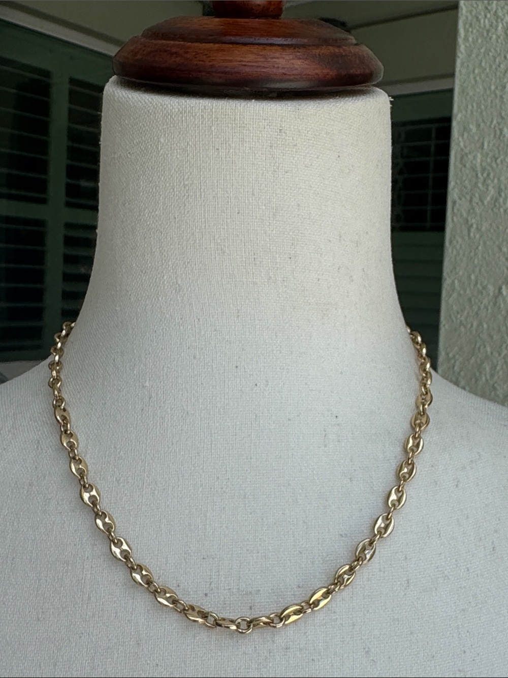 Express gold toned chain link necklace - NWOT